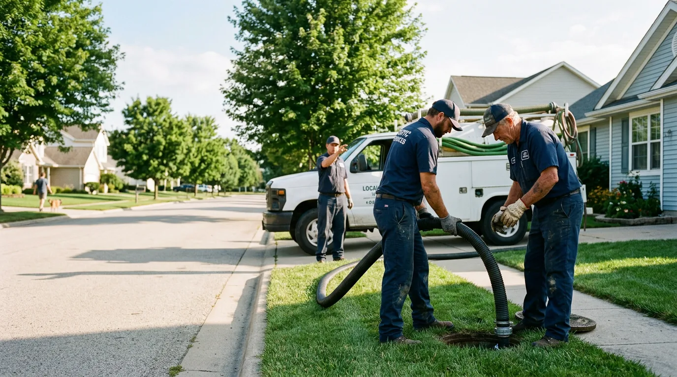 Septic Tank Cleaning in Pinon Hills, CA